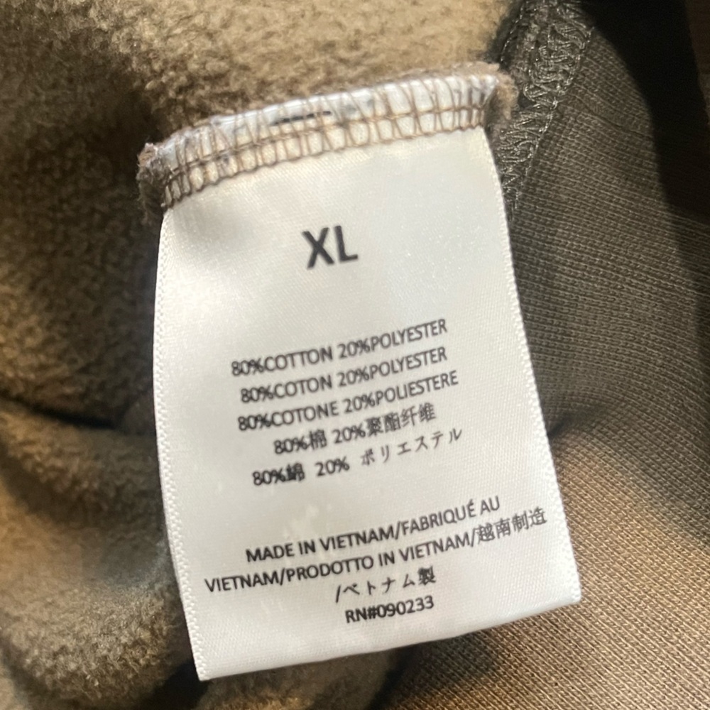 Fear of God Taupe/Brown Oversized Crewneck Sweatshirt - Picture 7 of 7